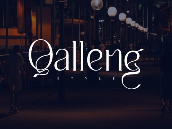 Qalleng Font