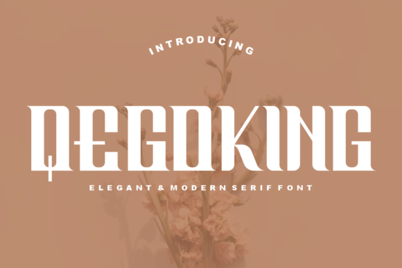 Qegoking Font