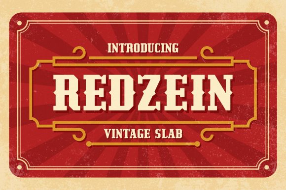 Redzein Font