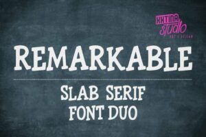 Remarkable Font