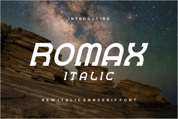 Romax Italic Font