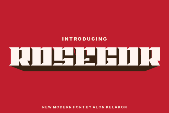 Rosegor Font