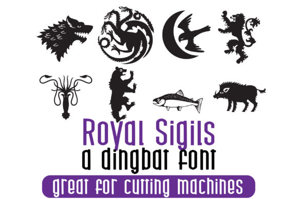 Royal Sigils Font
