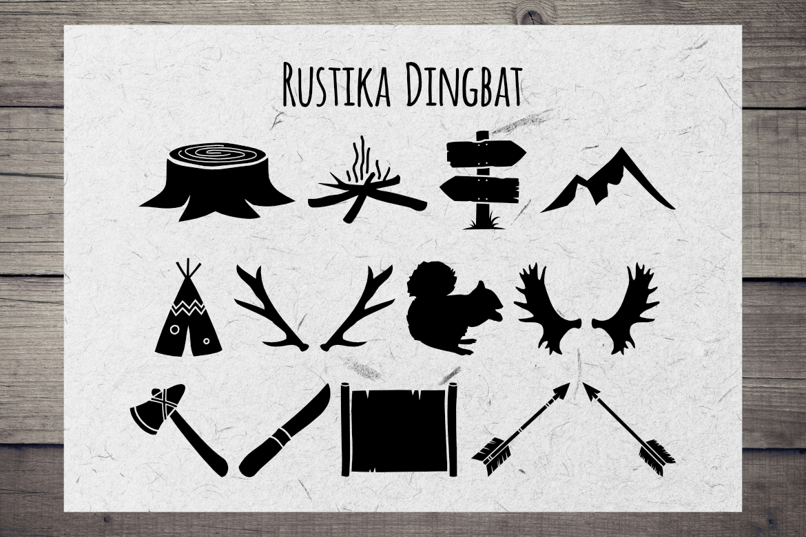 Rustika Dingbat Font