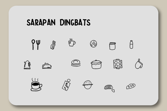 Sarapan Font