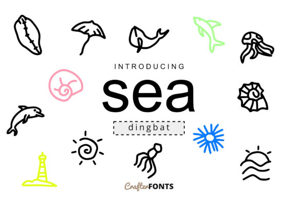 Sea Doodle Font