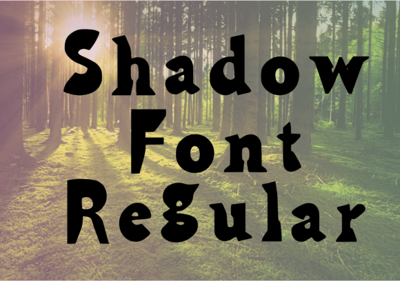 Shadow Font