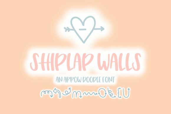 Shiplap Walls Font
