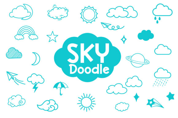 Sky Doodle Font