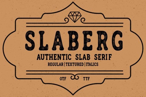 Slaberg Font