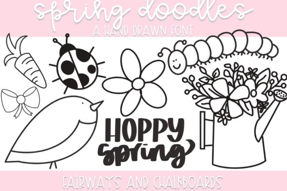 Spring Doodles Font