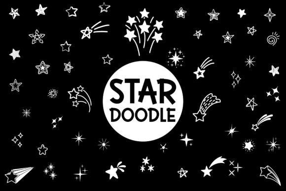 Star Doodle Font