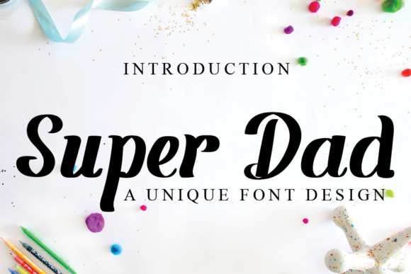 Super Dad Font