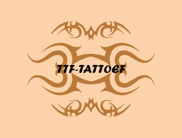 Tattoef Font