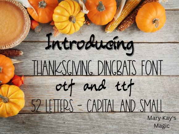 Thanksgiving Font