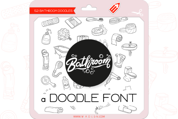 The Bathroom Font