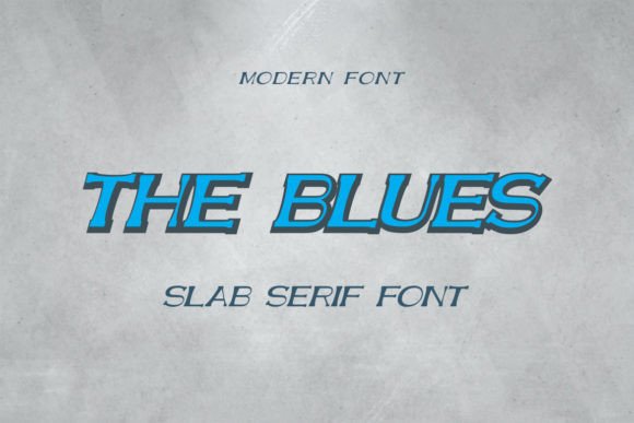 The Blues Font