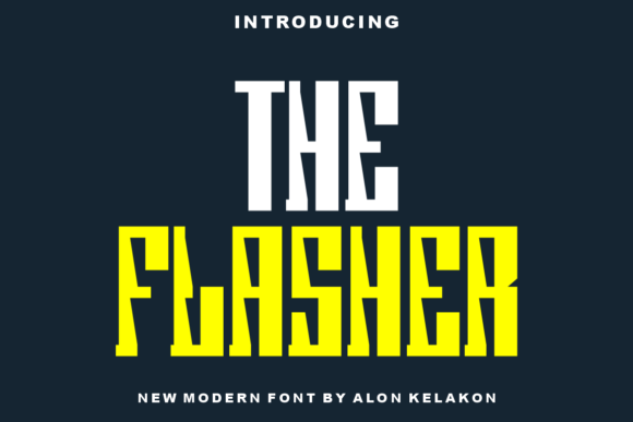 The Flasher Font