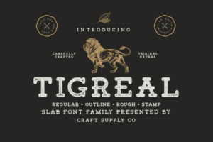 Tigreal Family Font