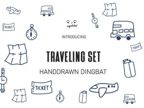 Traveling Set Font