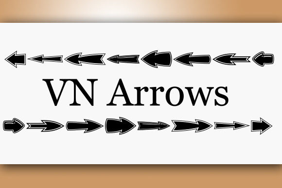VN Arrows Font
