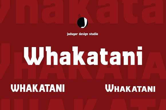 Whakatani Font