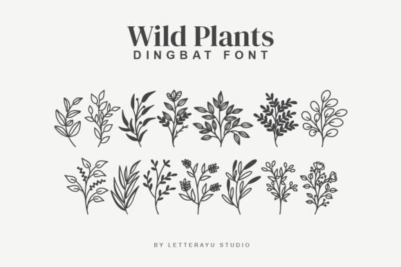 Wildplants Font