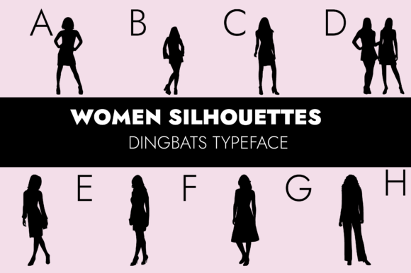 Women Silhouettes Font