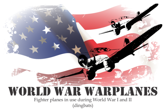 World War Warplanes Font