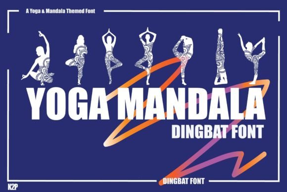 Yoga Mandala Font