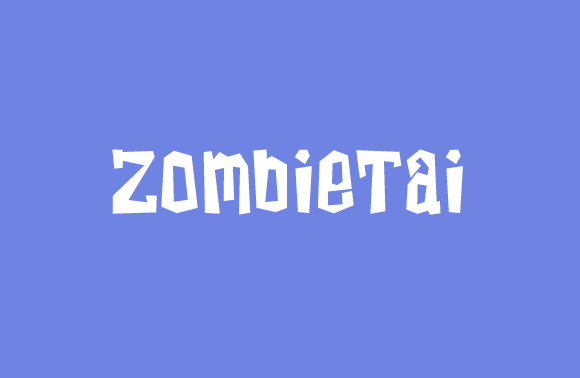 ZombieTai Font
