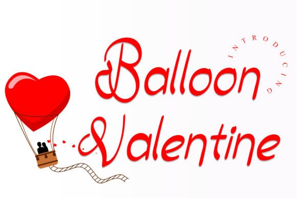Balloon Valentine Poster 1