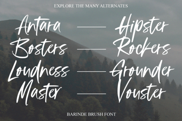 Barinde Brush Poster 3