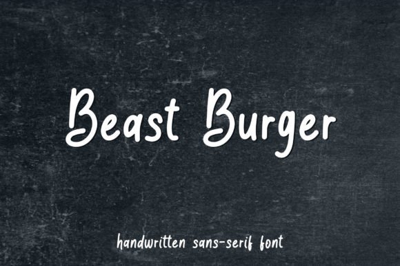 Beast Burger Poster 1