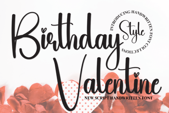 Birthday Valentine Poster 1