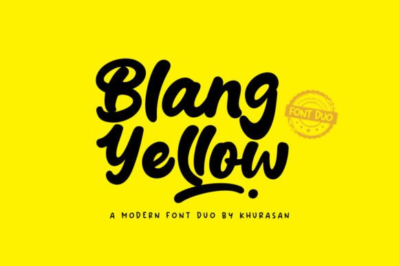 Blang Yellow Duo Poster 1