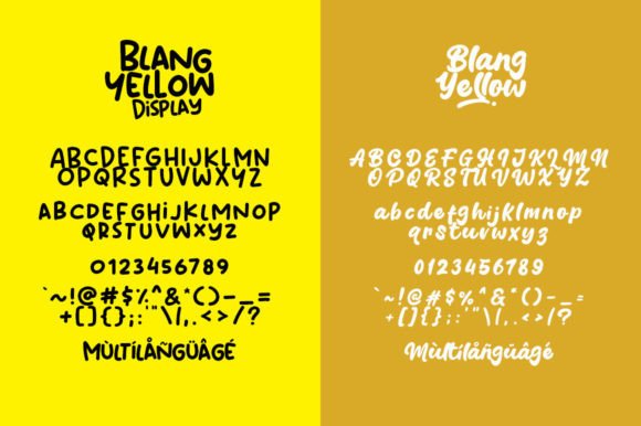 Blang Yellow Duo Poster 8