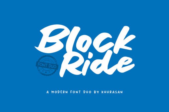 Block Ride Duo Poster 1