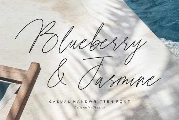 Blueberry and Jasmine Poster 1