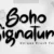 Boho Signature