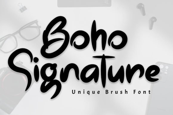 Boho Signature Poster 1