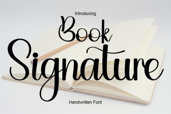 Book Signature