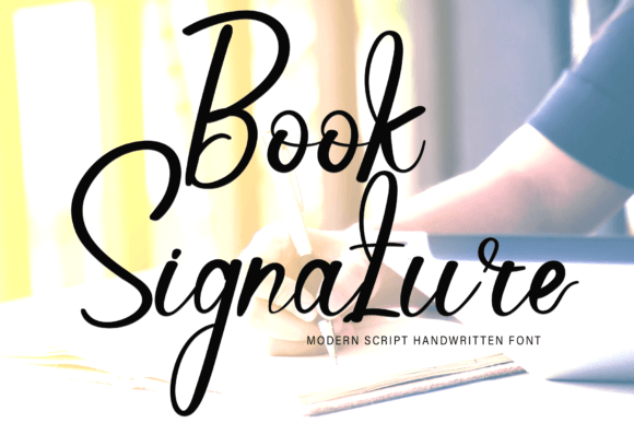 Book Signature Poster 1