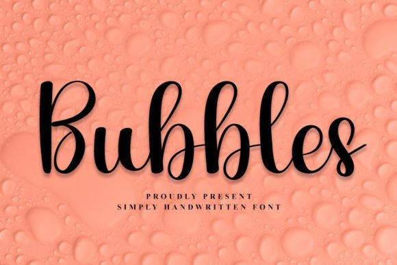 Bubbles Poster 1