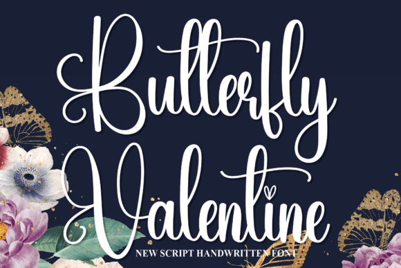 Butterfly Valentine Poster 1