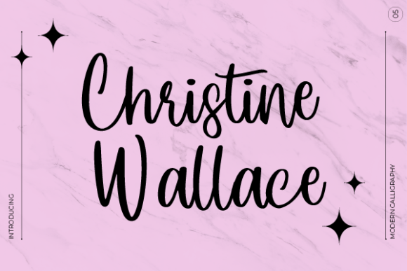 Christine Wallace Poster 1