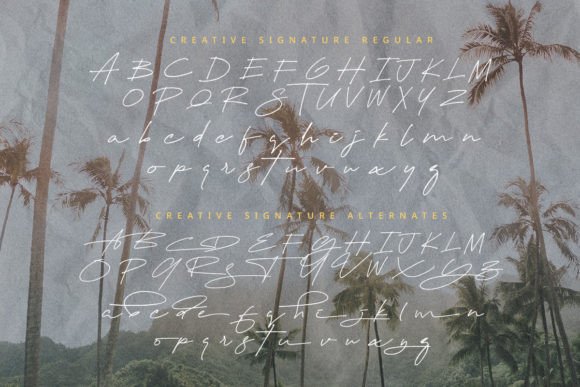Creative Signature Poster 4