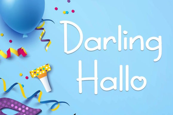 Darling Hallo Poster 1