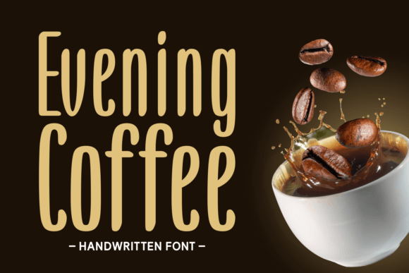 Evening Coffee Poster 1