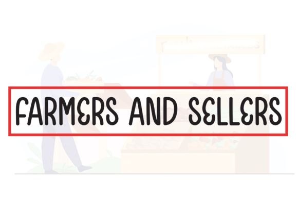 Farmers and Sellers Poster 1
